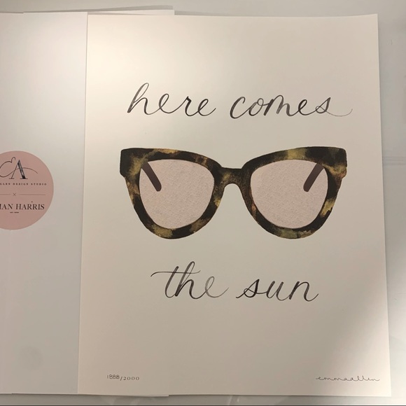 Emma Allen Design Studio x Jillian Harris - Watercolour Art Print - Picture 4 of 5